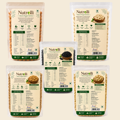 Nutrelli Premium Royal Dry Fruits Combo (5 x 1KG)