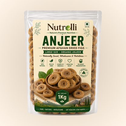 Nutrelli Premium Dried Figs(1Kg)